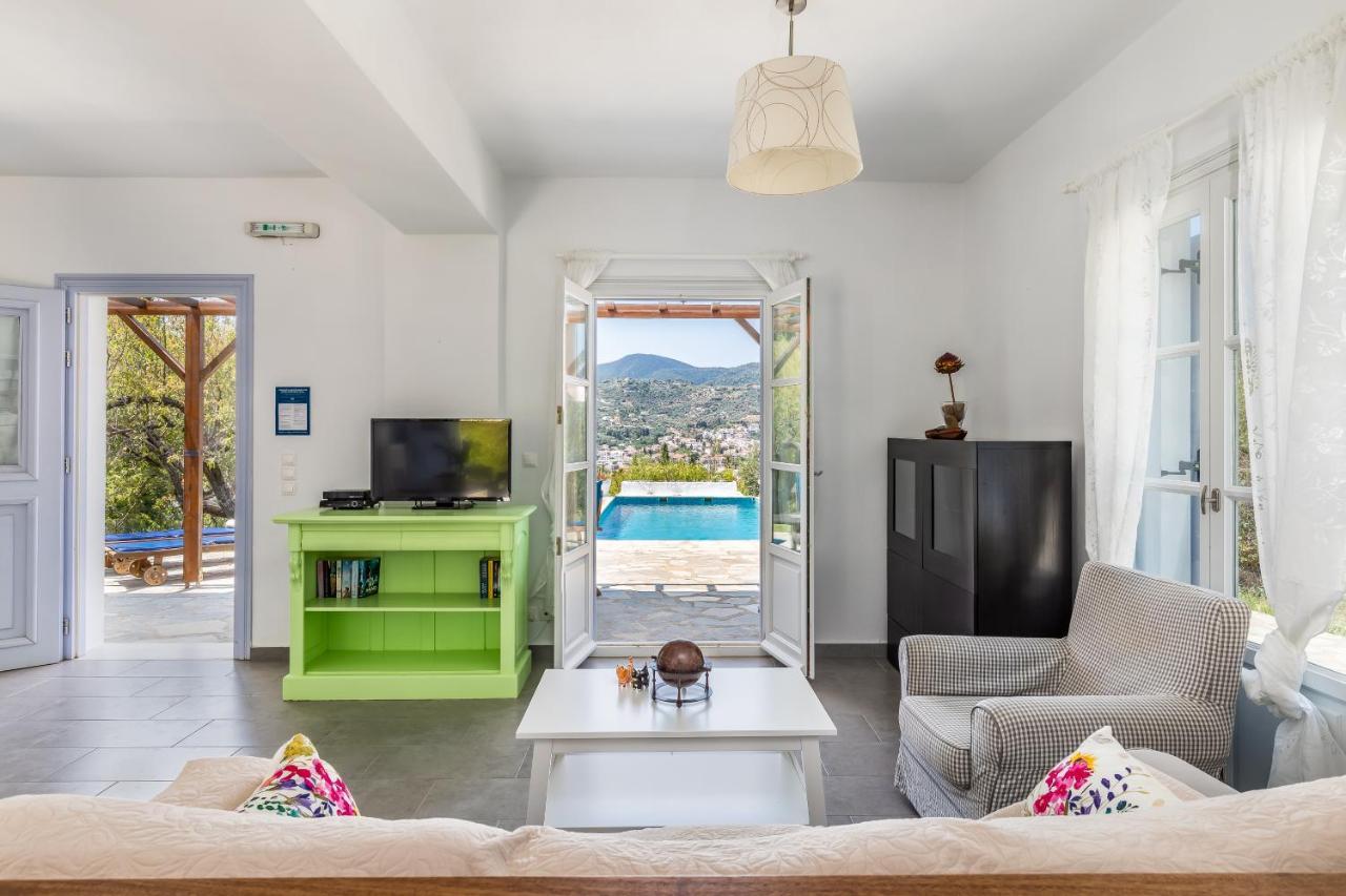Villa Rodia With Swimming Pool On Skopelos Island المظهر الخارجي الصورة