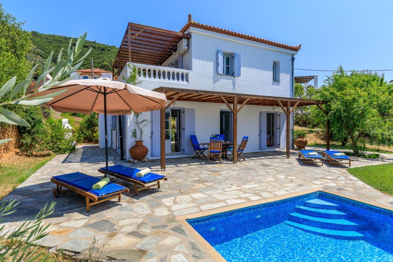 Villa Rodia With Swimming Pool On Skopelos Island المظهر الخارجي الصورة